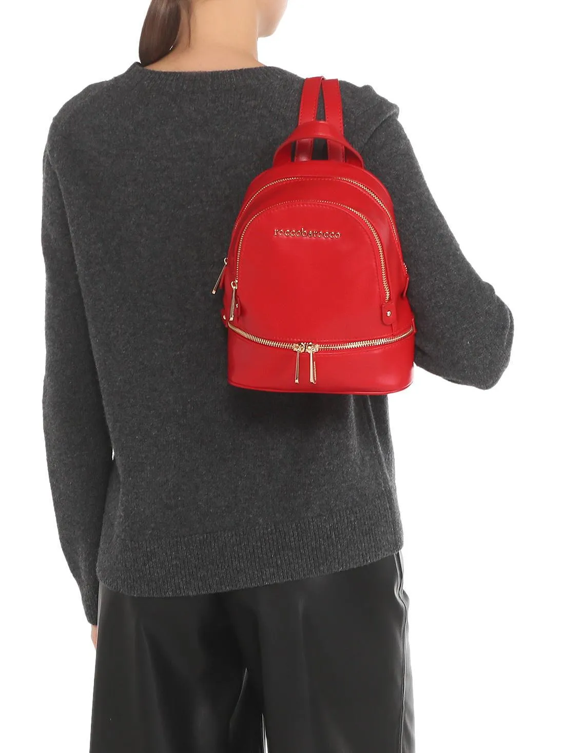 Roccobarocco Corniola Mini Sac À Dos Rouge - Achetez À Prix Outlet!