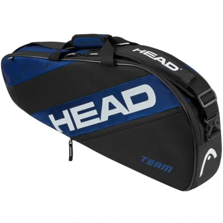 Sac Head Team S 3 Raquettes Noir/Bleu