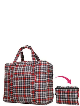 Sac pliable Reisenthel Touringbag Mini Maxi 47.5 cm Glencheck Red  AD3068  AD3068