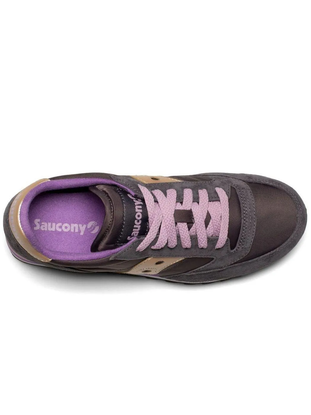 SAUCONY Baskets Jazz triple pour femme S60530 Gris