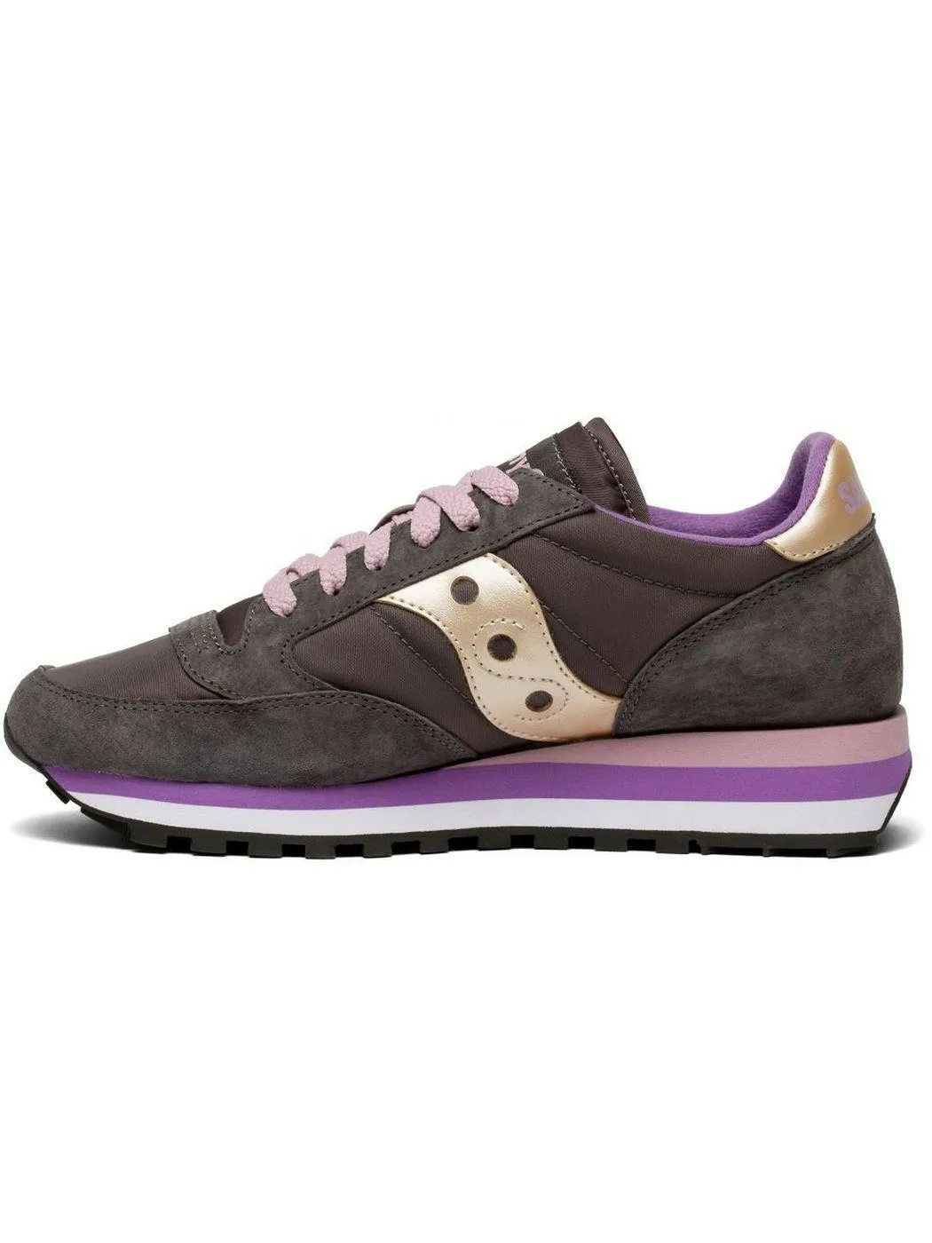 SAUCONY Baskets Jazz triple pour femme S60530 Gris