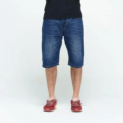 Short en Jeans Classique pour Homme Longueur Genoux