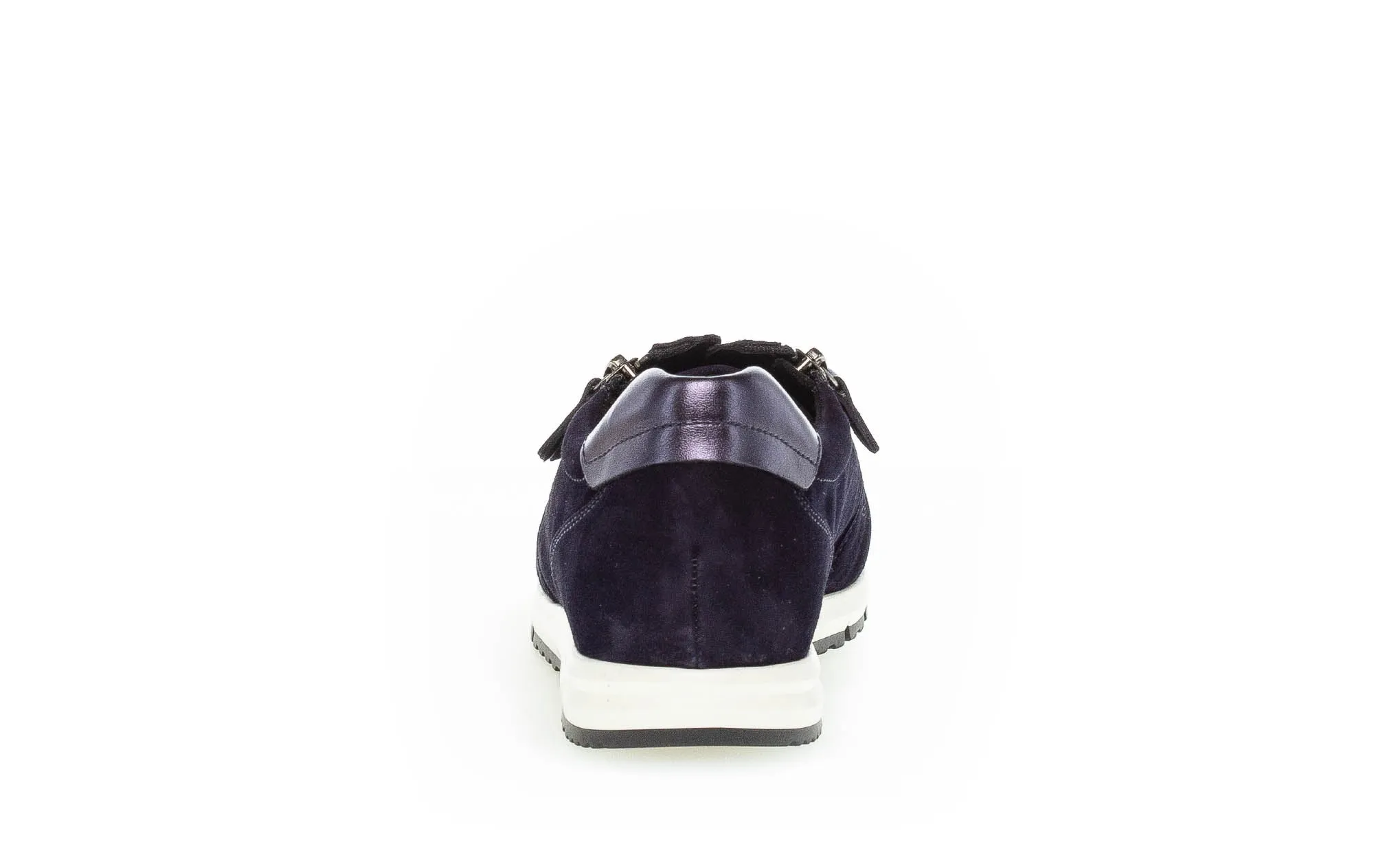 Sneakers bleu marine en velours