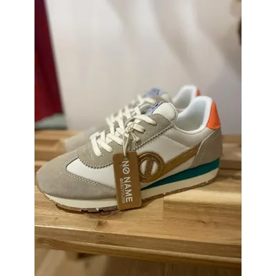 Sneakers City run jogger - Blanc/beige - NO NAME