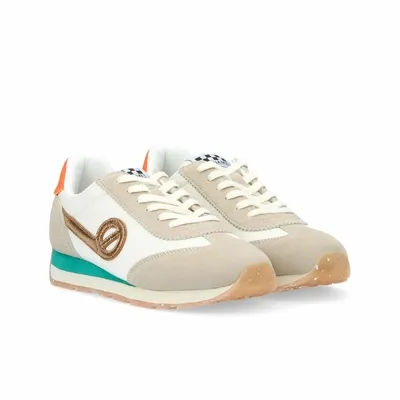 Sneakers City run jogger - Blanc/beige - NO NAME