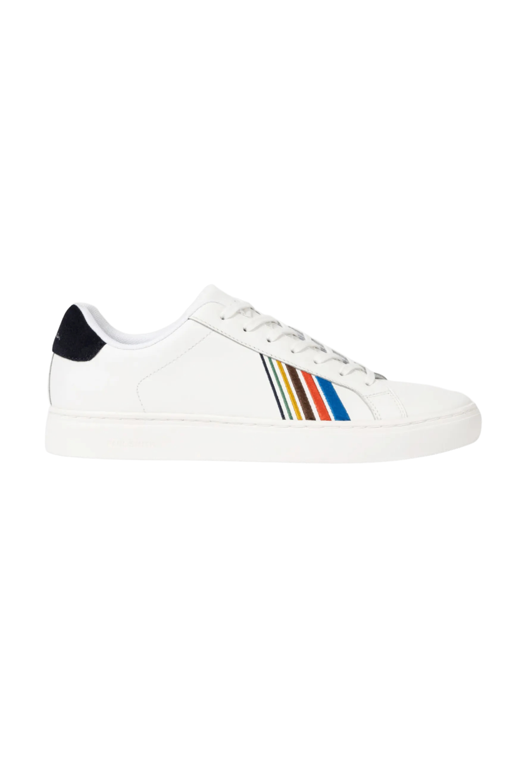 Sneakers Rex Stripe Cuir Blanche