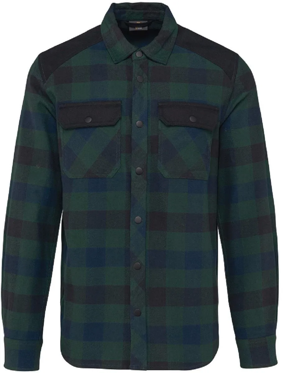 Surchemise à carreaux - Homme - WK520 - vert forêt 