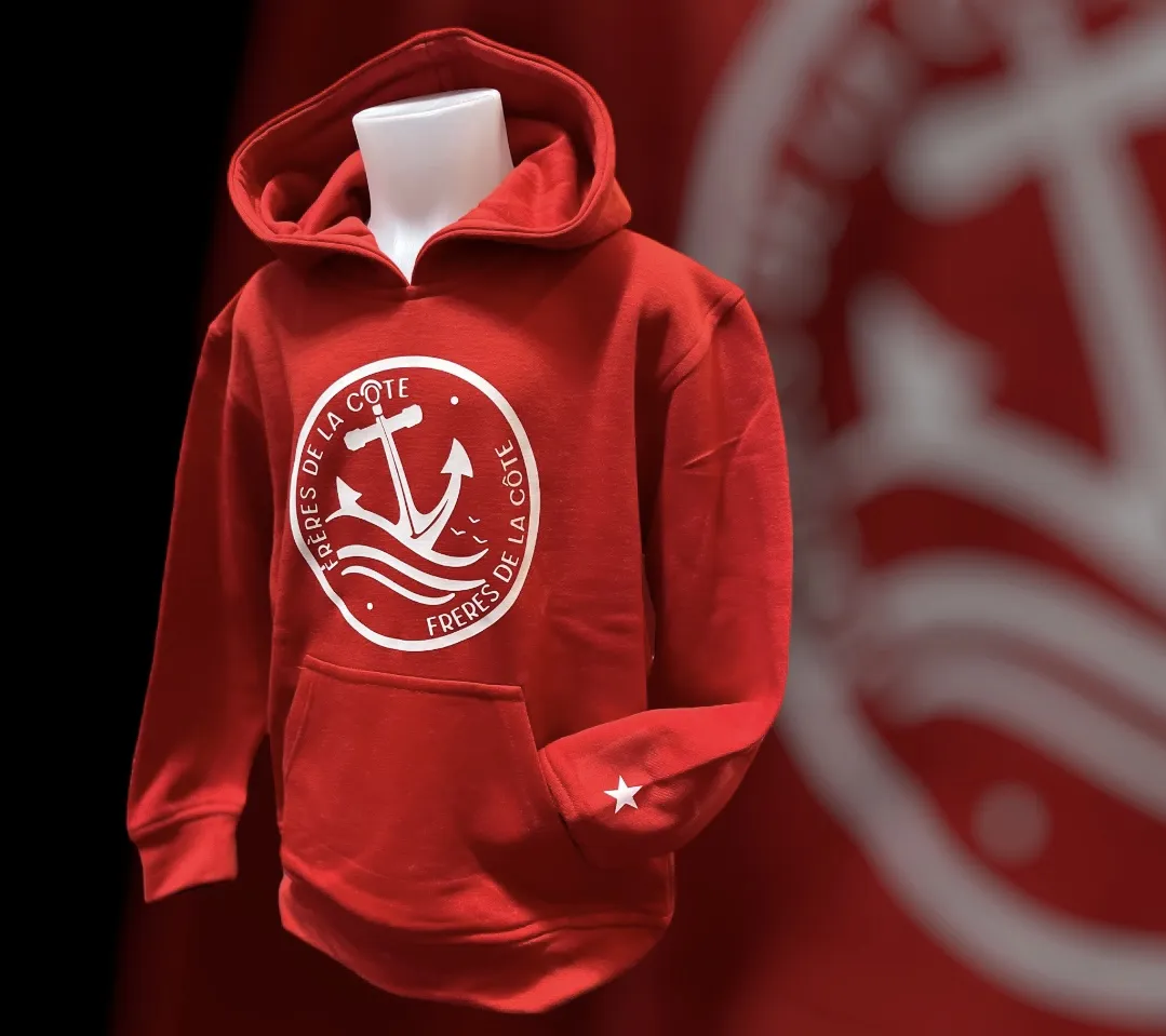 Sweat Capuche Kids ®Frères de la Côte ⭑ BY MARINE du 1/2 au 12/14 ans