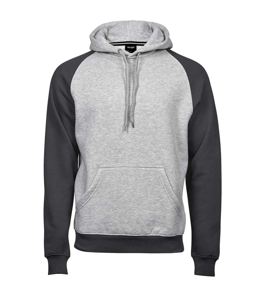 Sweat-shirt à capuche premium bi-colore - Gris - 5432 - homme