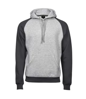 Sweat-shirt à capuche premium bi-colore - Gris - 5432 - homme