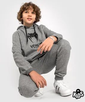 Sweatshirt à Capuche Venum Classic - Pour Enfants - Gris Chiné Clair