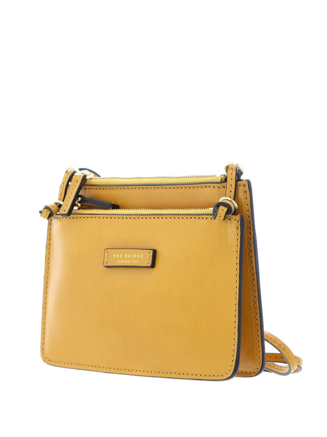 The Bridge Rustici Mini Sac À Bandoulière Maïs Jaune Abb. Or - Achetez À Prix Outlet!