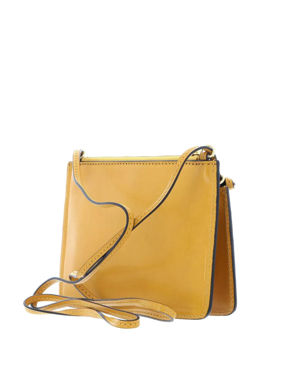 The Bridge Rustici Mini Sac À Bandoulière Maïs Jaune Abb. Or - Achetez À Prix Outlet!