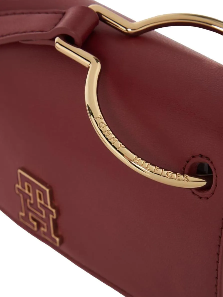 Tommy Hilfiger Th Chic Mini Sac À Bandoulière Rouge - Achetez À Prix Outlet!