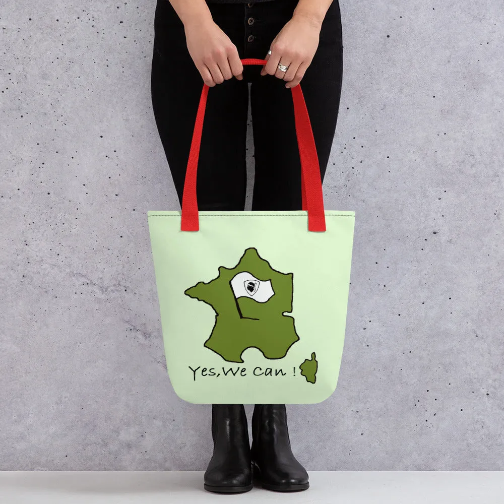 Tote bag Yes We Can !