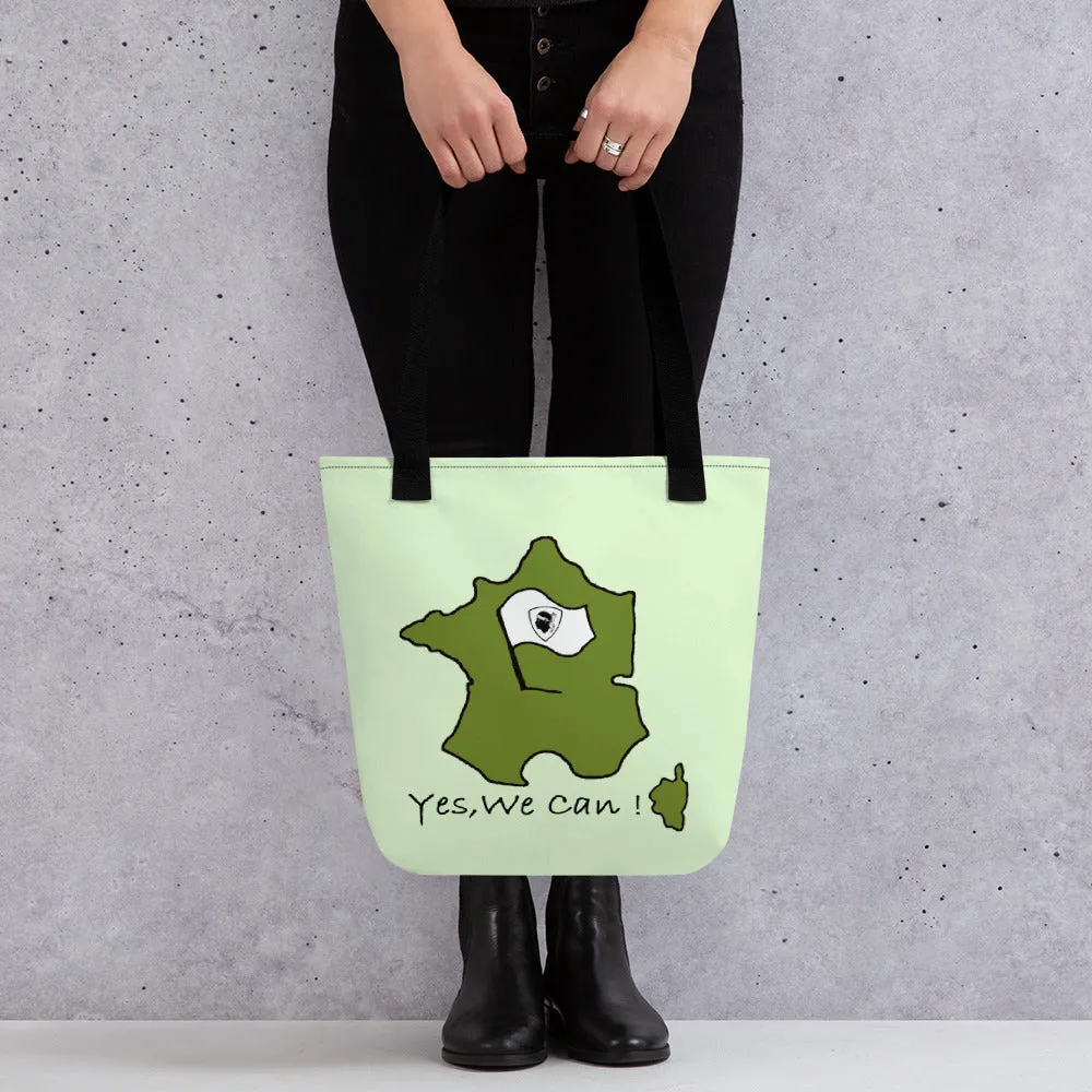 Tote bag Yes We Can !