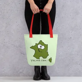 Tote bag Yes We Can !