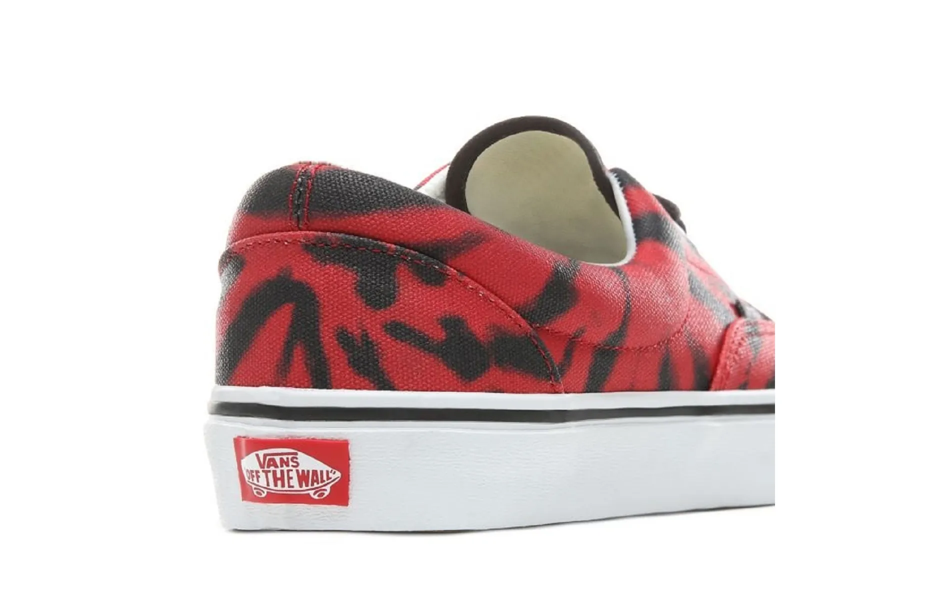 Vans sneakers era tie dye rouge