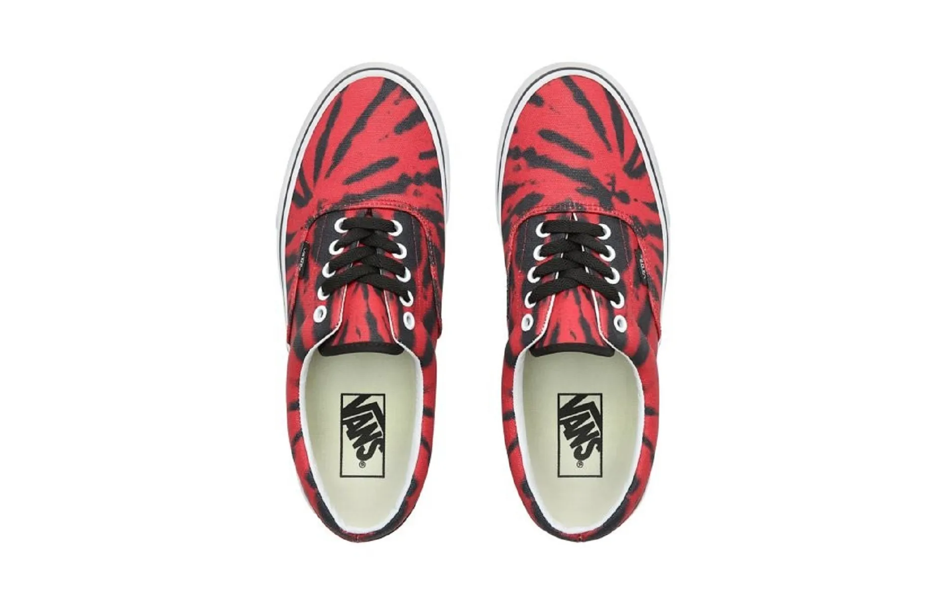 Vans sneakers era tie dye rouge