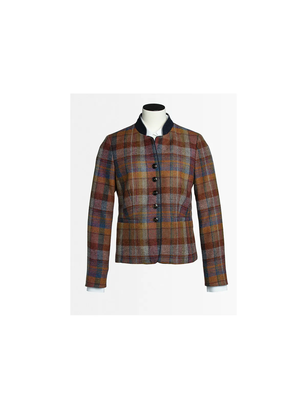 Veste Autrichienne Tweed Carreaux