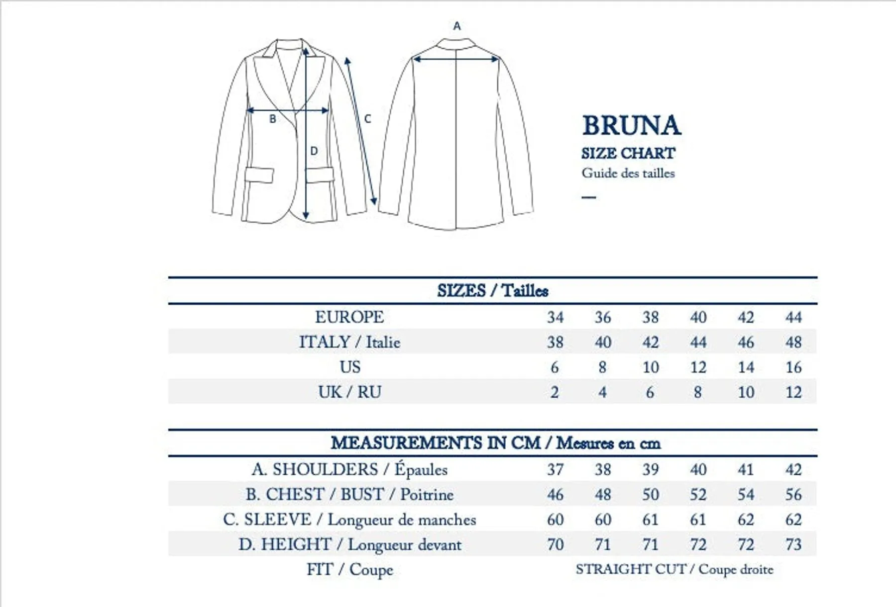 Veste Bruna pied-de-poule