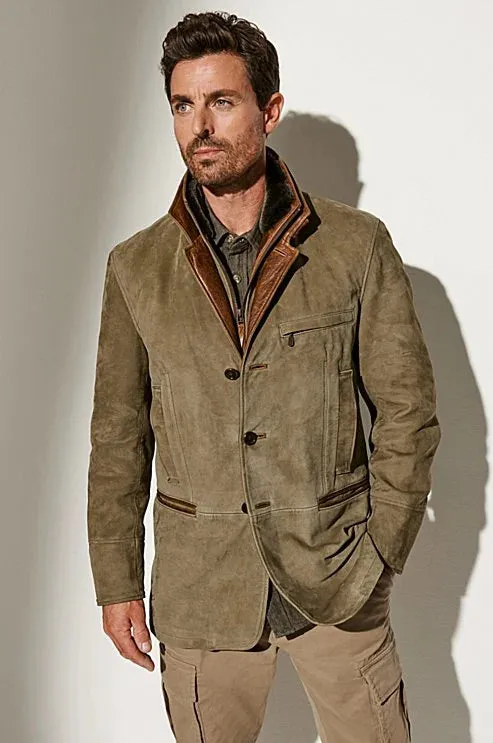 Veste d'automne vintage pour hommes