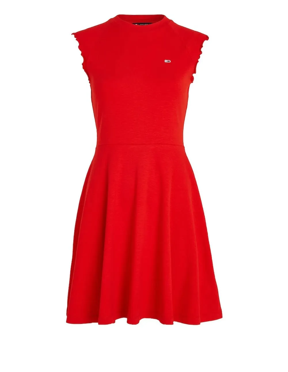 Vestido Tommy Jeans Babylock Rojo Mujer