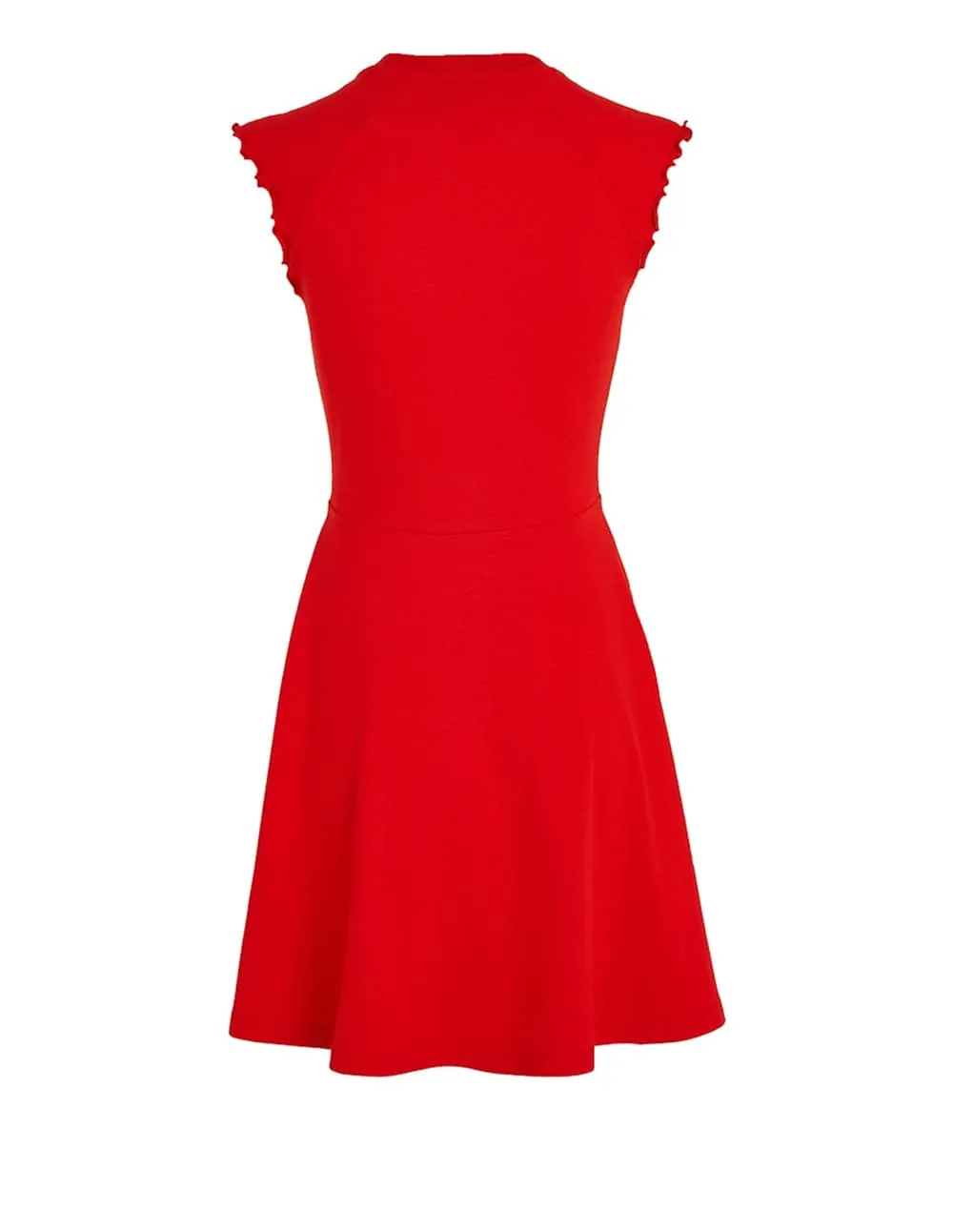 Vestido Tommy Jeans Babylock Rojo Mujer