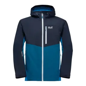 Vêtements de randonnée Jack Wolfskin | Veste de randonnée JACK WOLFSKIN Eagle Peak Jacket Blue Pacific pour Homme| 1112992-1361